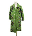 Lazy J Green Quilted Duster