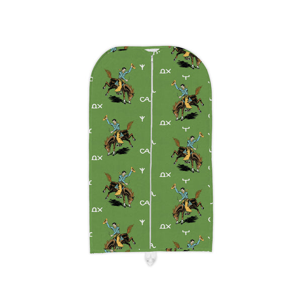 Lazy J Green Quilted Garment Bag