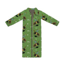 Lazy J Green Quilted Maxi Coat *Web Exclusive*