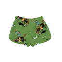 Lazy J Green Quilted Scallop Shorts *Web Exclusive*