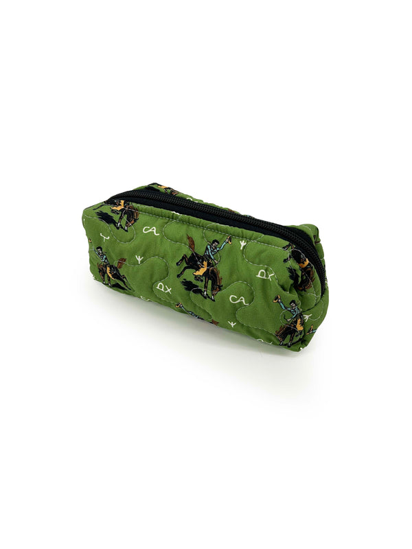 Lazy J Green Quilted Small Tools Bag