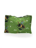 Lazy J Green Quilted Tote