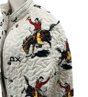 Lazy J Linen Quilted Bomber Jacket *Web Exclusive*