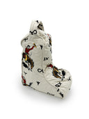 Lazy J Linen Quilted Boot Bag