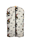 Lazy J Linen Quilted Garment Bag