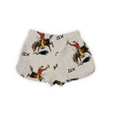 Lazy J Linen Quilted Scallop Shorts *Web Exclusive*