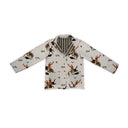 Lazy J Linen Quilted Snap Jacket