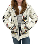 Lazy J Linen Quilted Snap Jacket