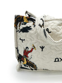 Lazy J Linen Quilted Tote