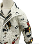 Lazy J Linen Youth Quilted Snap Jacket