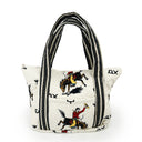 Lazy J Linen Zipper Tote Bag