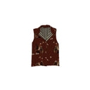 Lazy J Maroon Quilted Ruby Vest