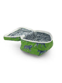 Leilani Leopard Green Quilted Travel Case