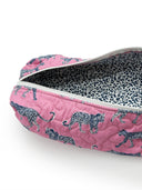 Leilani Leopard Fuchsia Quilted Hot Tools Bag