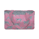Leilani Leopard Fuchsia Quilted Tote
