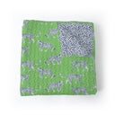 Leilani Leopard Green Quilt