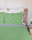 Leilani Leopard Green Quilt
