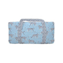 Leilani Leopard Maya Blue Weekender Duffle Bag