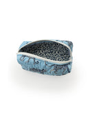 Leilani Leopard Maya Blue Quilted Hot Tools Bag