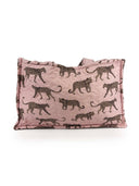 Leilani Leopard Rose Quilted Tote