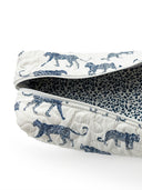 Leilani Leopard White Quilted Hot Tools Bag