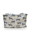 Leilani Leopard White Quilted Tote