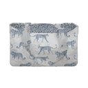 Leilani Leopard White Quilted Tote