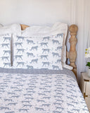 Leilani Leopard White Quilt