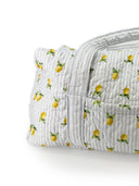 Lemon Sorbet Blue Weekender Duffle Bag