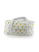 Lemon Sorbet Blue Weekender Duffle Bag