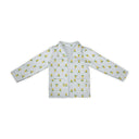 Lemon Sorbet Blue Quilted Jacket