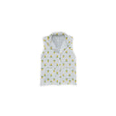 Lemon Sorbet Blue Quilted Ruby Vest