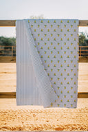 Lemon Sorbet Blue Quilt