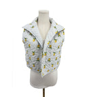 Lemon Sorbet Blue Quilted Cate Vest