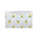 Lemon Sorbet Blue Makeup Bag