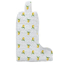 Lemon Sorbet Blue Quilted Boot Bag