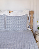 Leopard Print Navy Quilt
