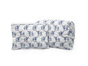 Longhorn Icon Blue Quilted Makeup Bag