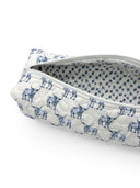 Longhorn Icon Blue Quilted Hot Tools Bag