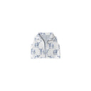 Longhorn Icon Blue Quilted Cate Vest