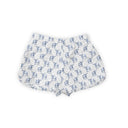 Longhorn Icon Blue Quilted Scallop Shorts *Web Exclusive*