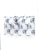 Longhorn Icon Blue Quilted Tote