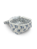 Longhorn Icon Blue Quilted Travel Case