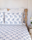 Longhorn Icon Blue Quilt