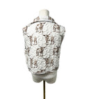 Longhorn Icon Brown Quilted Cate Vest