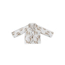 Longhorn Icon Brown Youth Quilted Snap Jacket