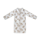 Longhorn Icon Brown Quilted Duster