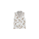 Longhorn Icon Brown Quilted Ruby Vest