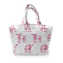Longhorn Icon Fuchsia Quilted Handbag