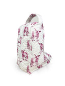 Longhorn Icon Fuchsia Quilted Boot Bag